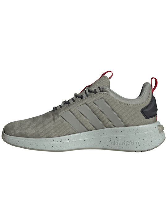 Adidas Racer Tr23 Ανδρικά Αθλητικά Παπούτσια Running Silver Pebble / Core Black