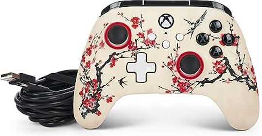 PowerA Advantage Warriors Nirvana Ενσύρματο Gamepad για Xbox Series Μαύρο