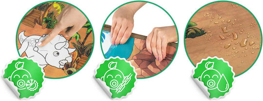 Ricokids Kids Rug Verde 120x90cm Ricokids Kids Rug Verde 120x90cm
