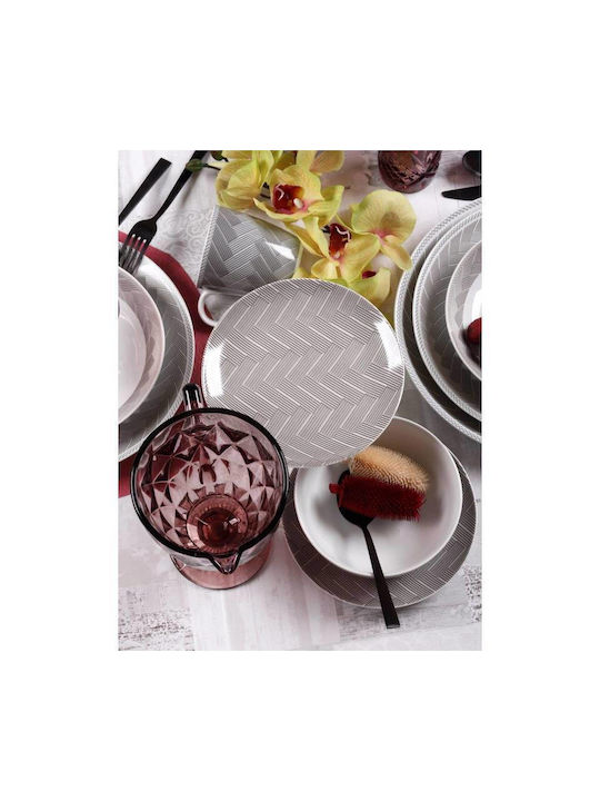 Cryspo Trio 'plaza' Mug from Porcelain Gray 6pcs