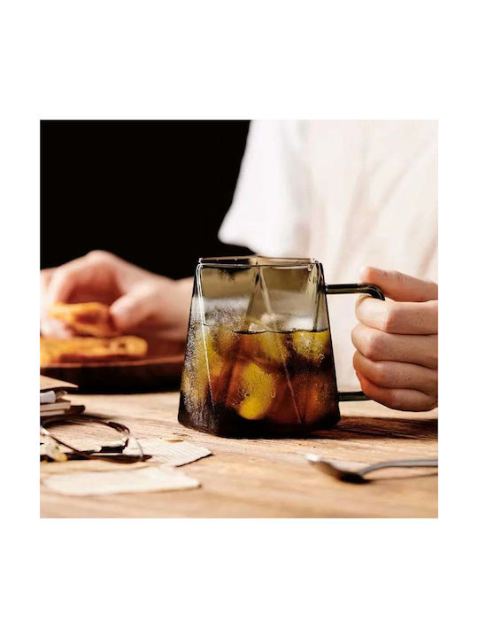 Quasar Becher Glas Transparent 450ml 2Stück