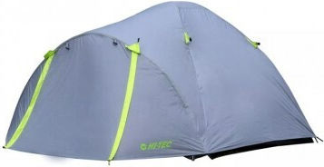 Hi-Tec Solarpro 4 Лятна Палатка За Къмпинг Иглу Сива За 4 Човека 330x210x125см