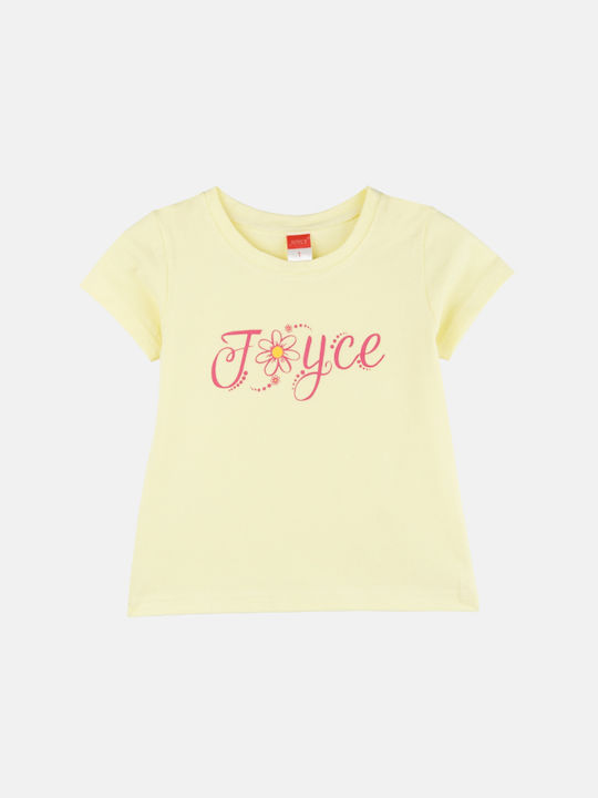 Joyce Set of Kids Blouses Yellow/Lilac