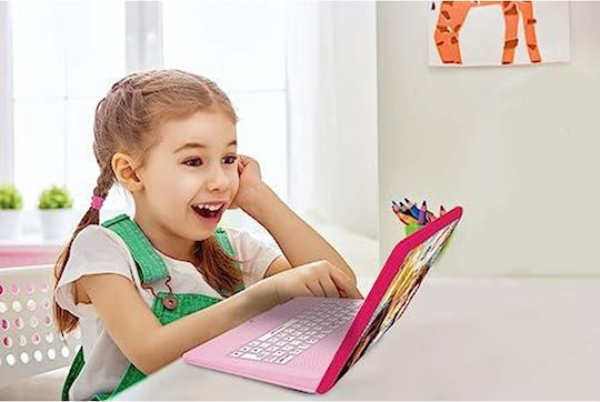 Tbd Lexibook Jc598bbi1 Mattel Barbie, pädagogische und zweisprachige Laptop in Englisch/Französisch, 1 Laptop mit Maus, 1 Benutzerhandbuch Spielzeug für Kinder mit 124 Aktivitäten zu lernen, spielen Spiele und Musik, Rosa