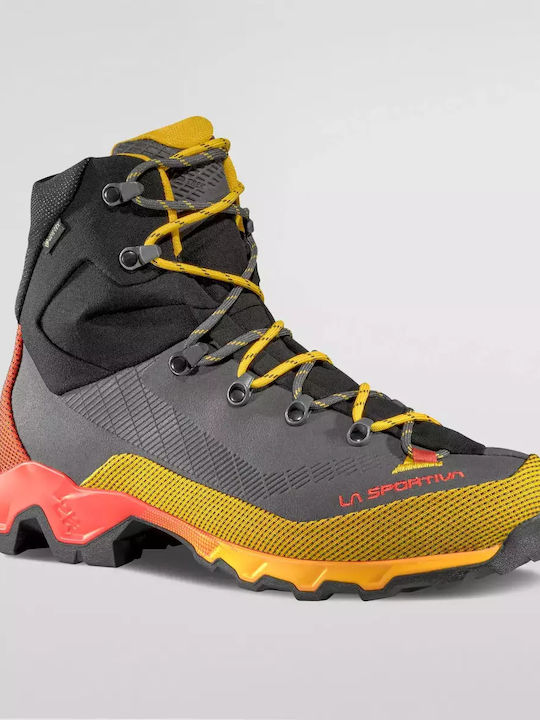 La Sportiva Aequilibrium Trek Ανδρικά Ορειβατικά Παπούτσια Αδιάβροχα με Μεμβράνη Gore-Tex Γκρι