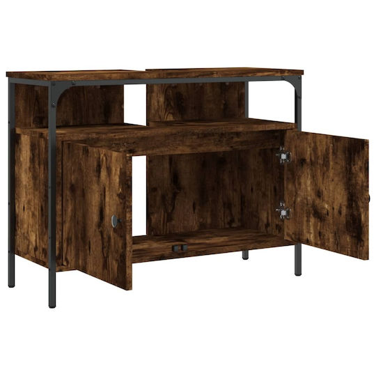 vidaXL Countertop without Sink L60xW30xH60cm Smoky Oak