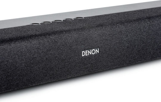 Denon Soundbar 2.1 Bluetooth και HDMI με Ασύρματο Subwoofer και Τηλεχειριστήριο Μαύρο DHT-S218