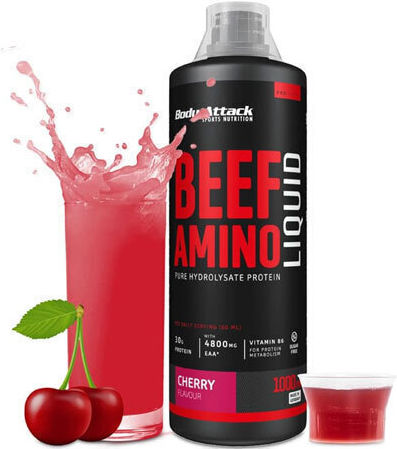 Body Attack Beef 1000ml Cherry