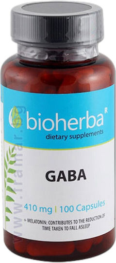 Bioherba GABA 410mg 100 Κάψουλες