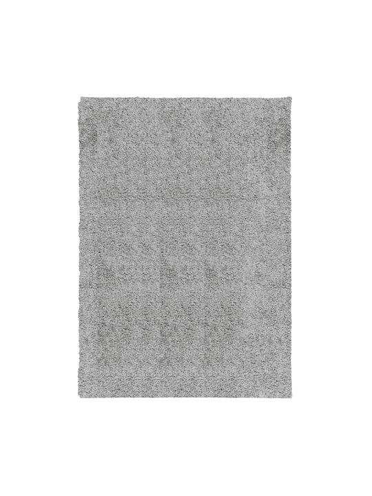 vidaXL Rug Rectangular Shaggy Grey