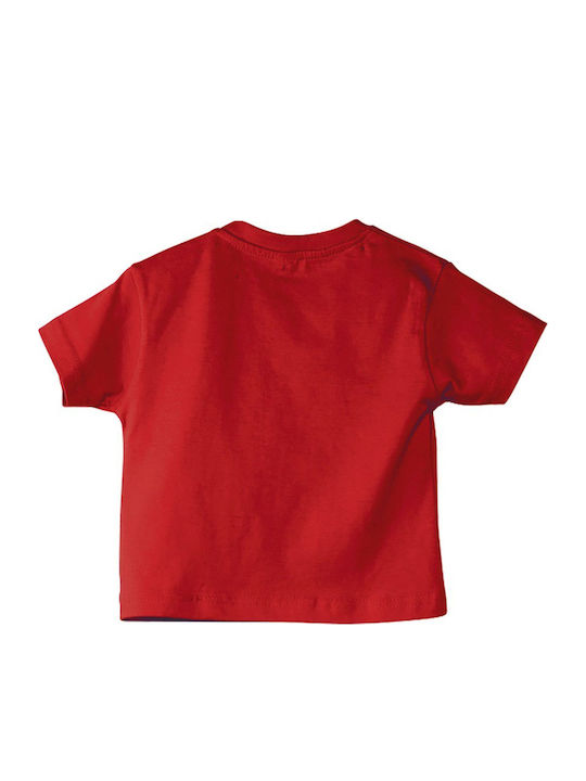 Детска тениска Red I Rock Out To Metallica With My Daddy