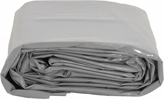vidaXL Waterproof Tarpaulin 600gr/m² 8x5m. Heavy Duty Gray