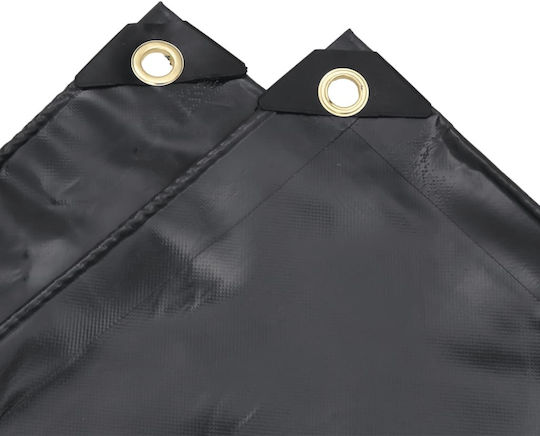 vidaXL Waterproof Tarpaulin 600gr/m² 6x3m. Heavy Duty Gray