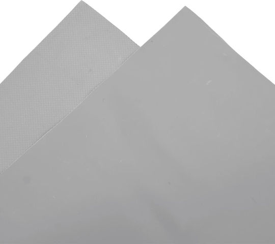 vidaXL Waterproof Tarpaulin 600gr/m² 8x4m. Heavy Duty Gray