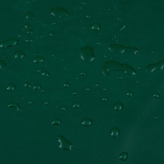 vidaXL Waterproof Tarpaulin 600gr/m² 6x4m. Heavy Duty Green