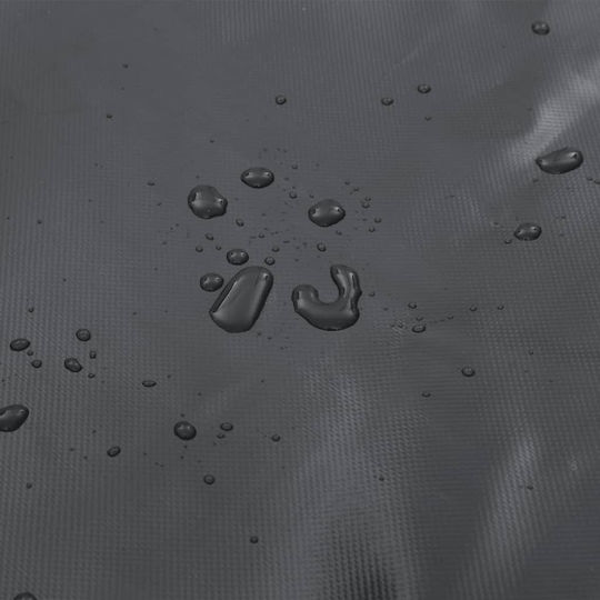 vidaXL Waterproof Tarpaulin 600gr/m² 6x3m. Heavy Duty Gray