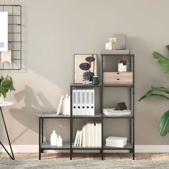 Bibliotecă Gri 92x30x102 cm
