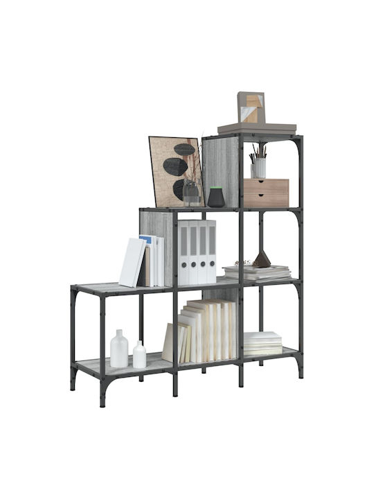 Bibliotecă Gri 92x30x102cm