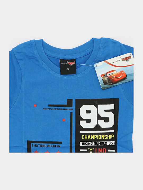 Kids' T-shirt Blue Cars