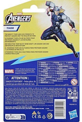 Action Figure Thor Marvel Avengers Thor for 4+ years old Years 10.16cm.