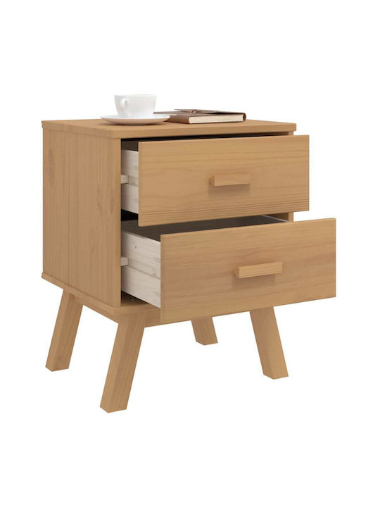 Nachttisch Braun 45x39x57cm
