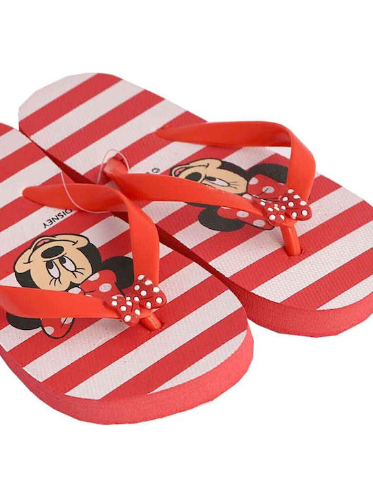 Kids' Flip Flops Minnie Red Minnie Mouse