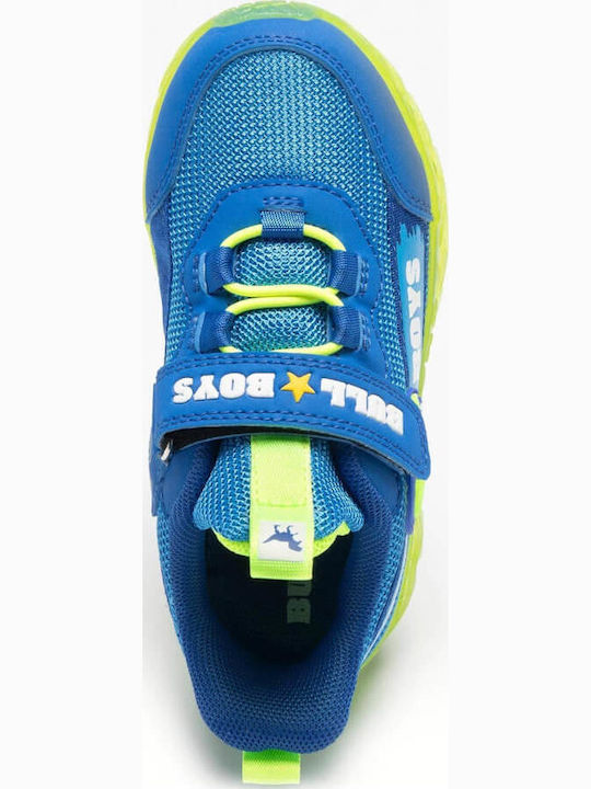 Kids Sneakers Anatomic with Scratch & Lights Blue