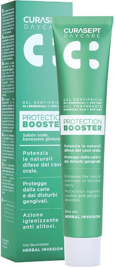 Curaprox Curasept Daycare Protection Booster Toothpaste for Ulitis & Plaque Herbal Invasion 75ml