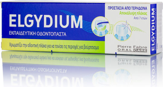 Elgydium Teaching Tooth Decay Protection Children's Toothpaste for 7+ Years 50ml