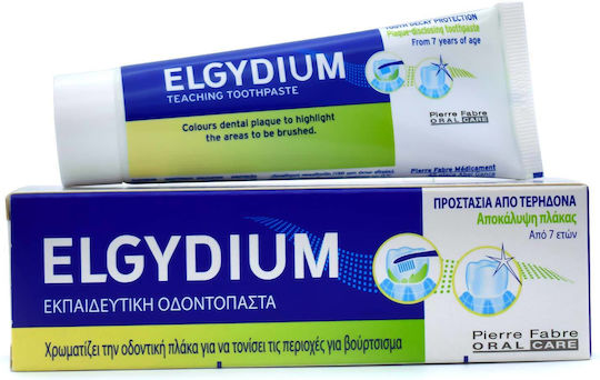 Elgydium Teaching Tooth Decay Protection Children's Toothpaste for 7+ Years 50ml