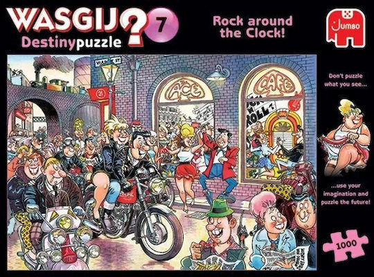 Wasgij Destiny - Пъзел Rock Around The Clock 2D 1000 Части
