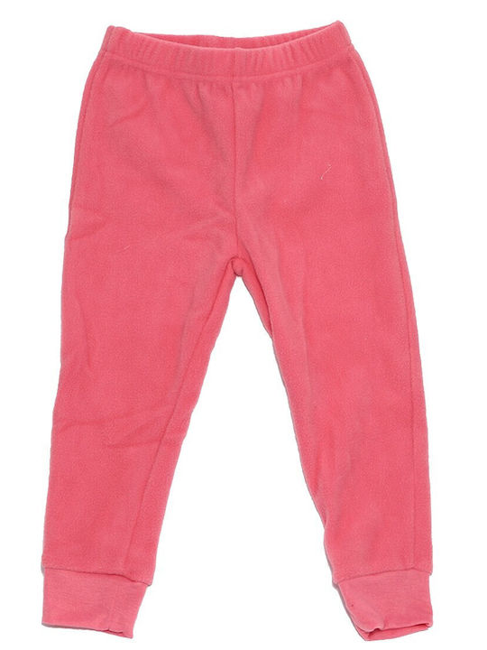 Disney Pijama pentru copii De iarnă Fleece Light Pink Princess