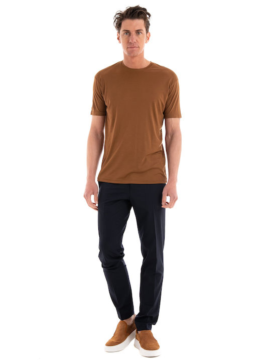 Paul Miranda T-Shirt - Brown T-Shirts (Men's Brown - ME 1128-BROWN)