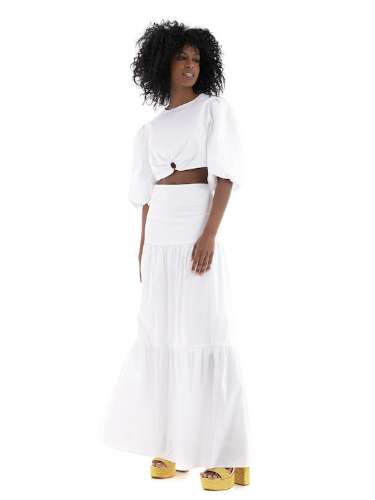 Glamorous Skirt - White Φούστες (Γυναικείο White - CK6973-White)