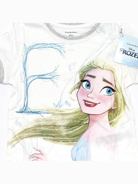 Disney Kids' Pajamas Summer Gray Frozen