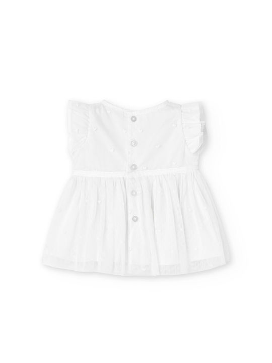 Boboli Mädchen Kleid White