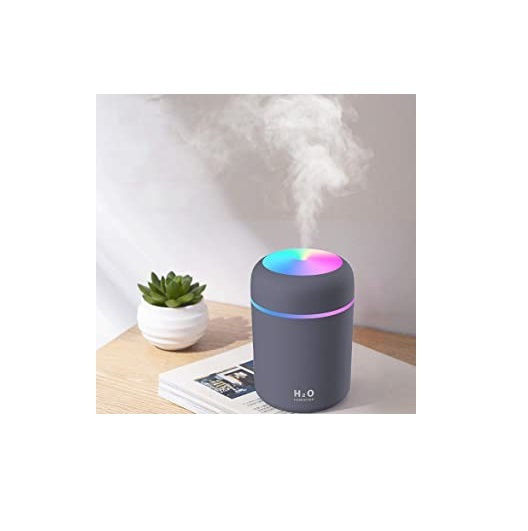 Diffuser Humidifier With Rgb Lights, 2 Modes, Premium Deosebit Model, Grey, Original Deals