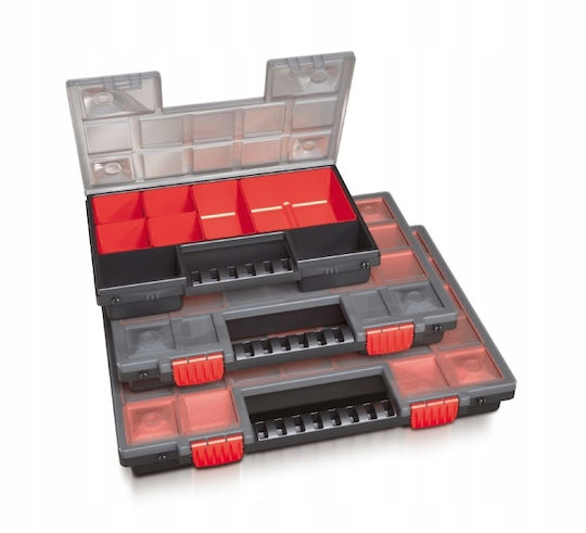 Prosperplast Tool Compartment Organiser Black