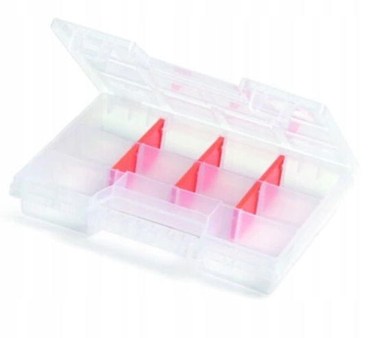 Prosperplast Tool Compartment Organiser 10 Slot Transparent 19.5x15.5x3.5cm