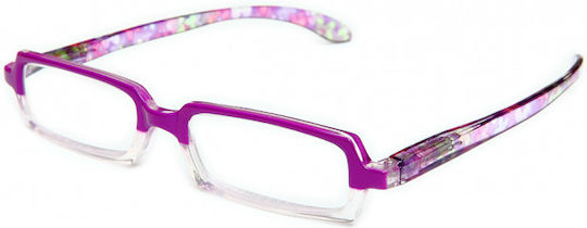 Silac Lubel Reading Glasses +3.00 in Purple color 0505