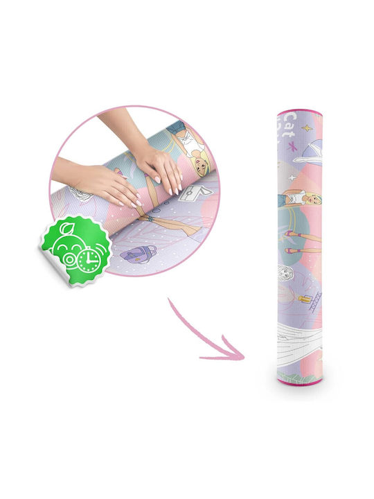 Ricokids Kinder Teppich Rosa 120x90cm