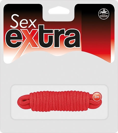 Nanma Sex Extra Bondage Rope Σχοινί Δεσίματος σε Κόκκινο Χρώμα
