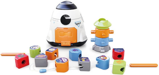 Hola Toys Shape Sorting Toy Spaceship With Shapes for 24++ Months