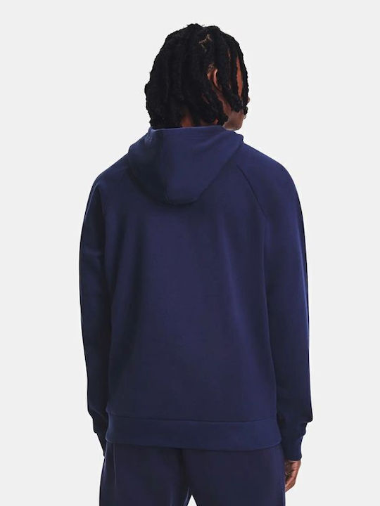 Under Armour Rival Dark Blue with Hood