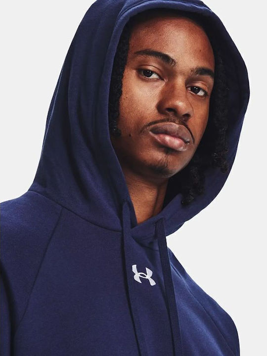 Rival Sweatshirt with Hood Dark Blue
