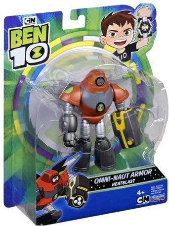 Фигура за действие Wave 16 Omni-Naut Armor Heatblast Бен 10 Heatblast