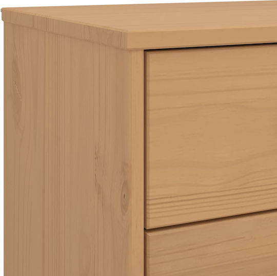Comoda pentru Dormitor cu 6 sertare Maro 68x42x73.5buc