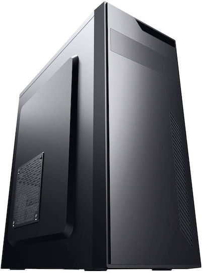 Powercase 173-G03 Micro Tower Κουτί Υπολογιστή Μαύρο
