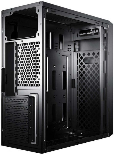 Powercase 173-G03 Micro Tower Κουτί Υπολογιστή Μαύρο
