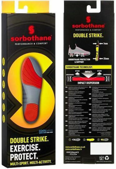Sorbothane Double Strike Ανατομικοί Πάτοι Обувки 2бр
